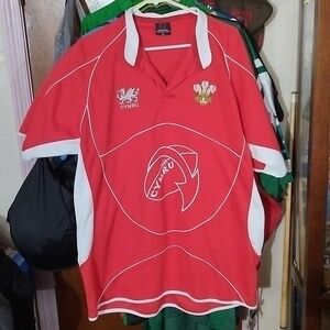 Cymru Wales Welsh Rugby Shirt XL